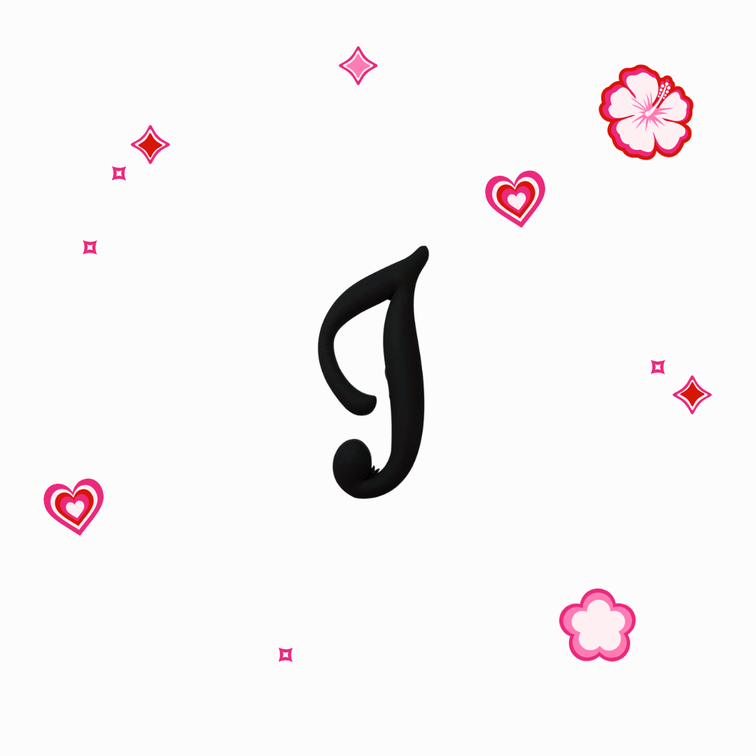 Charms - Thème Lettres Noires