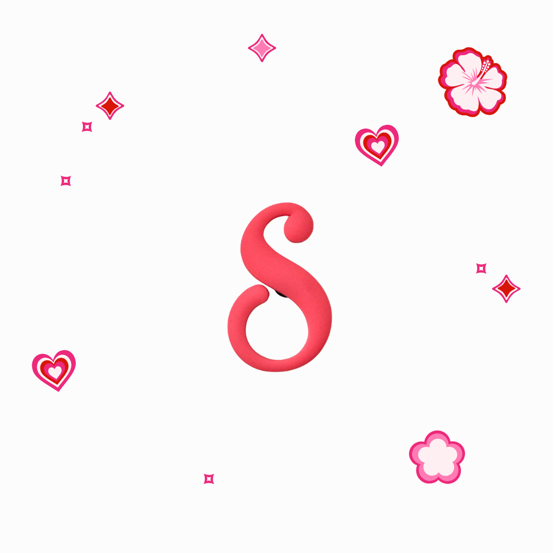 Charms - Thème Lettres Roses