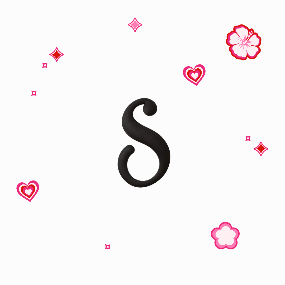 Charms - Thème Lettres Noires