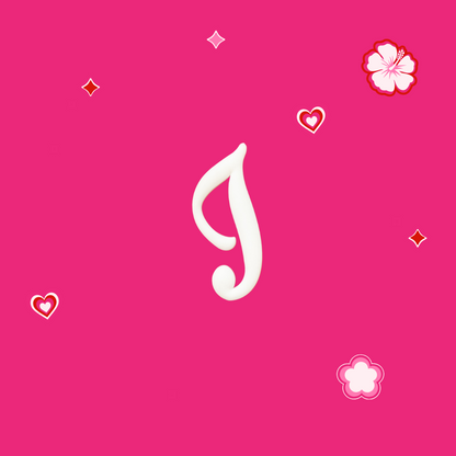 Charms - Thème Lettres Blanches