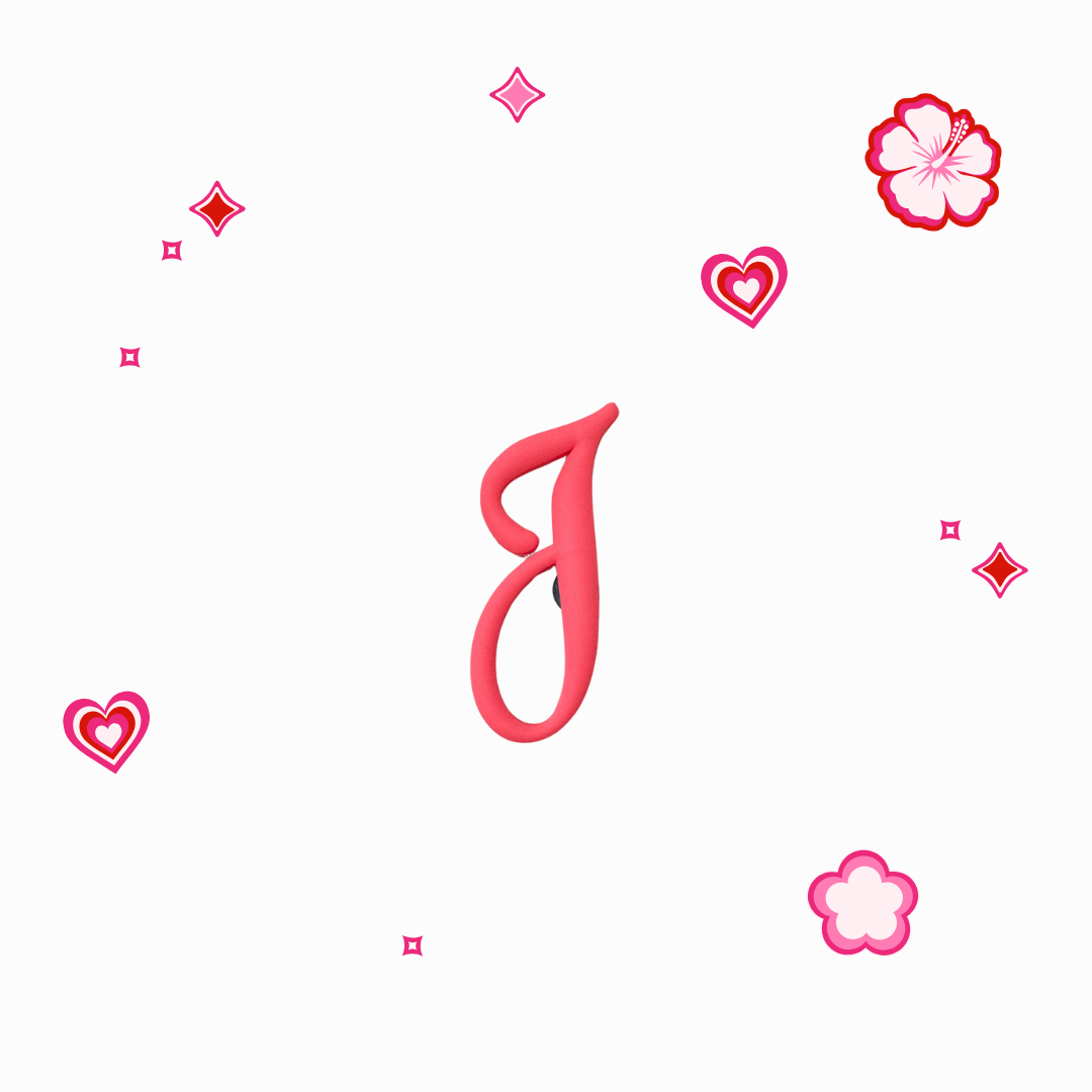 Charms - Thème Lettres Roses