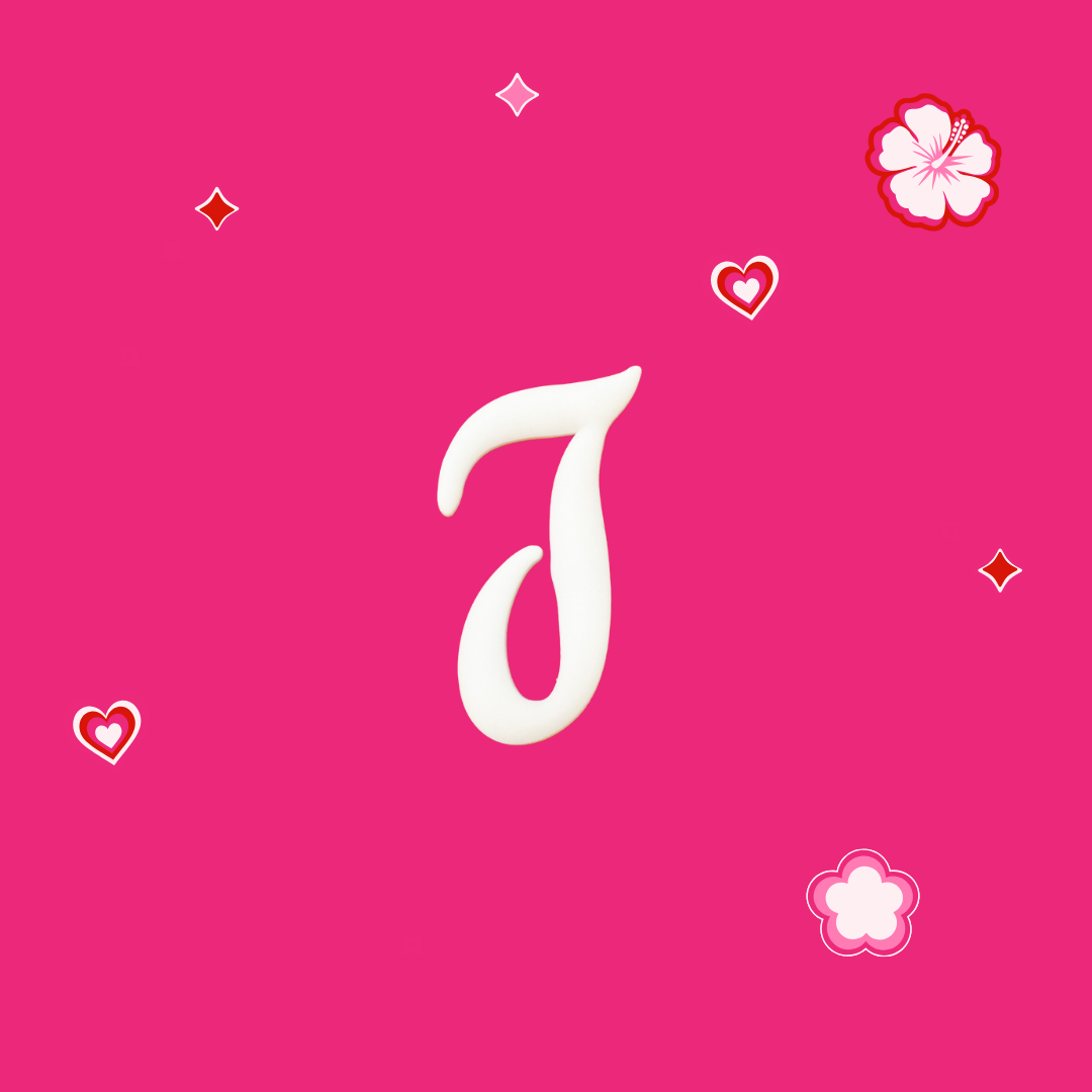 Charms - Thème Lettres Blanches