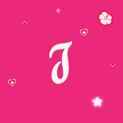 Charms - Thème Lettres Blanches