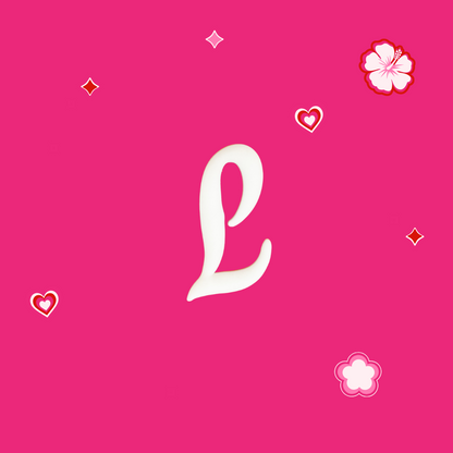 Charms - Thème Lettres Blanches