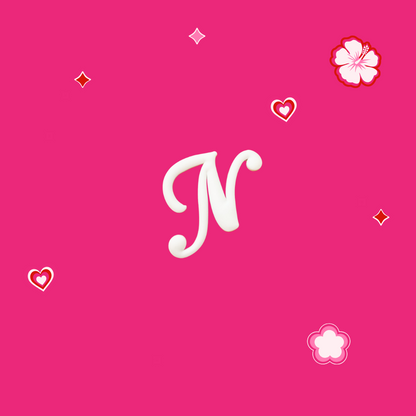 Charms - Thème Lettres Blanches