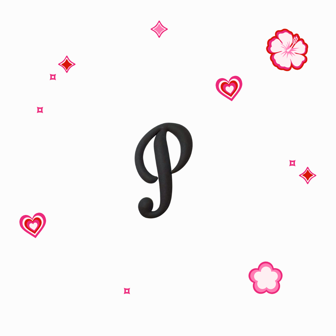 Charms - Thème Lettres Noires