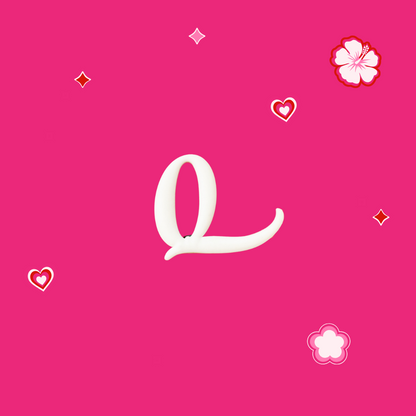 Charms - Thème Lettres Blanches