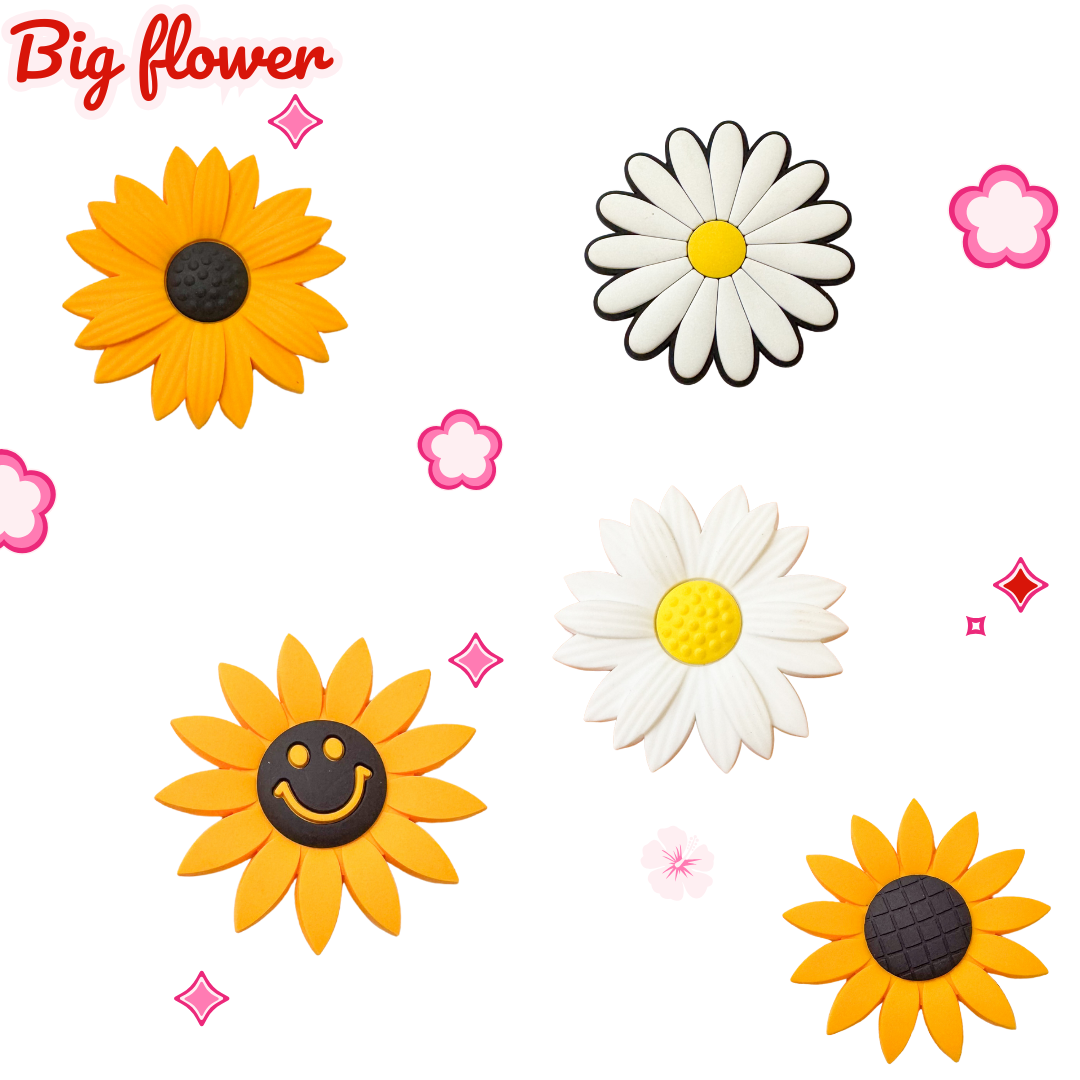 Charms - Big Flower