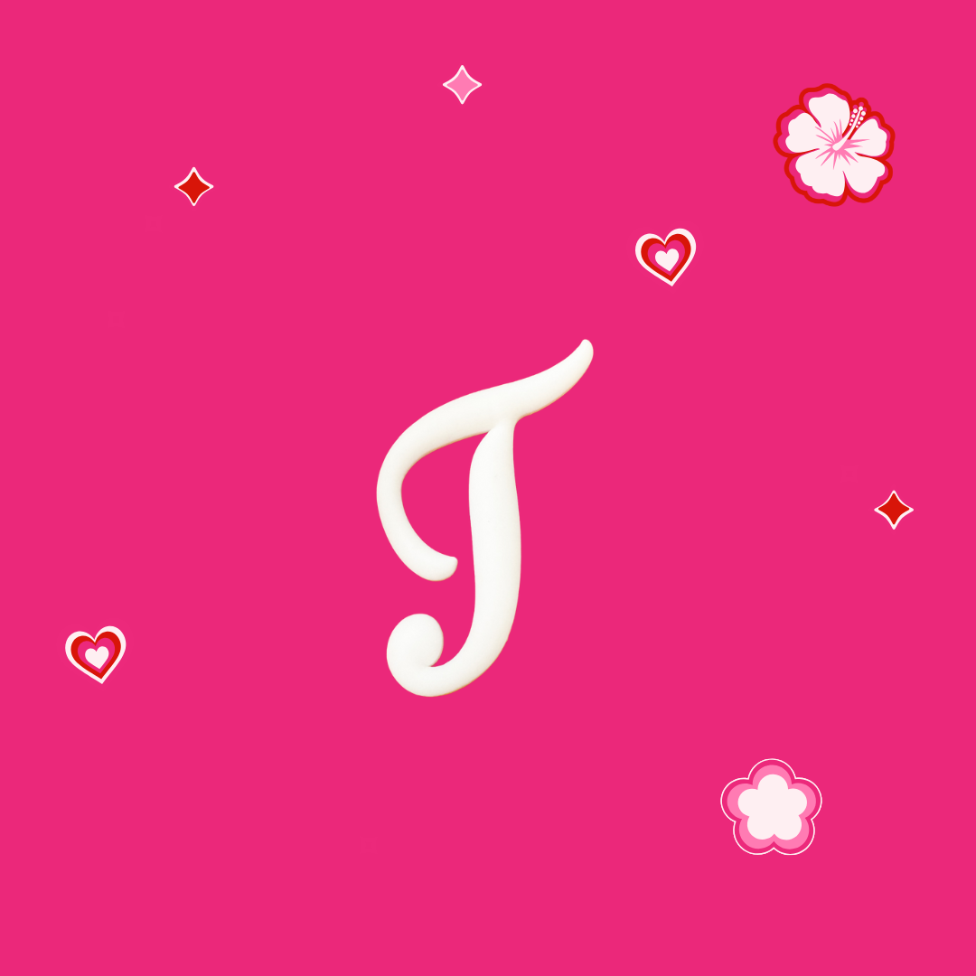 Charms - Thème Lettres Blanches