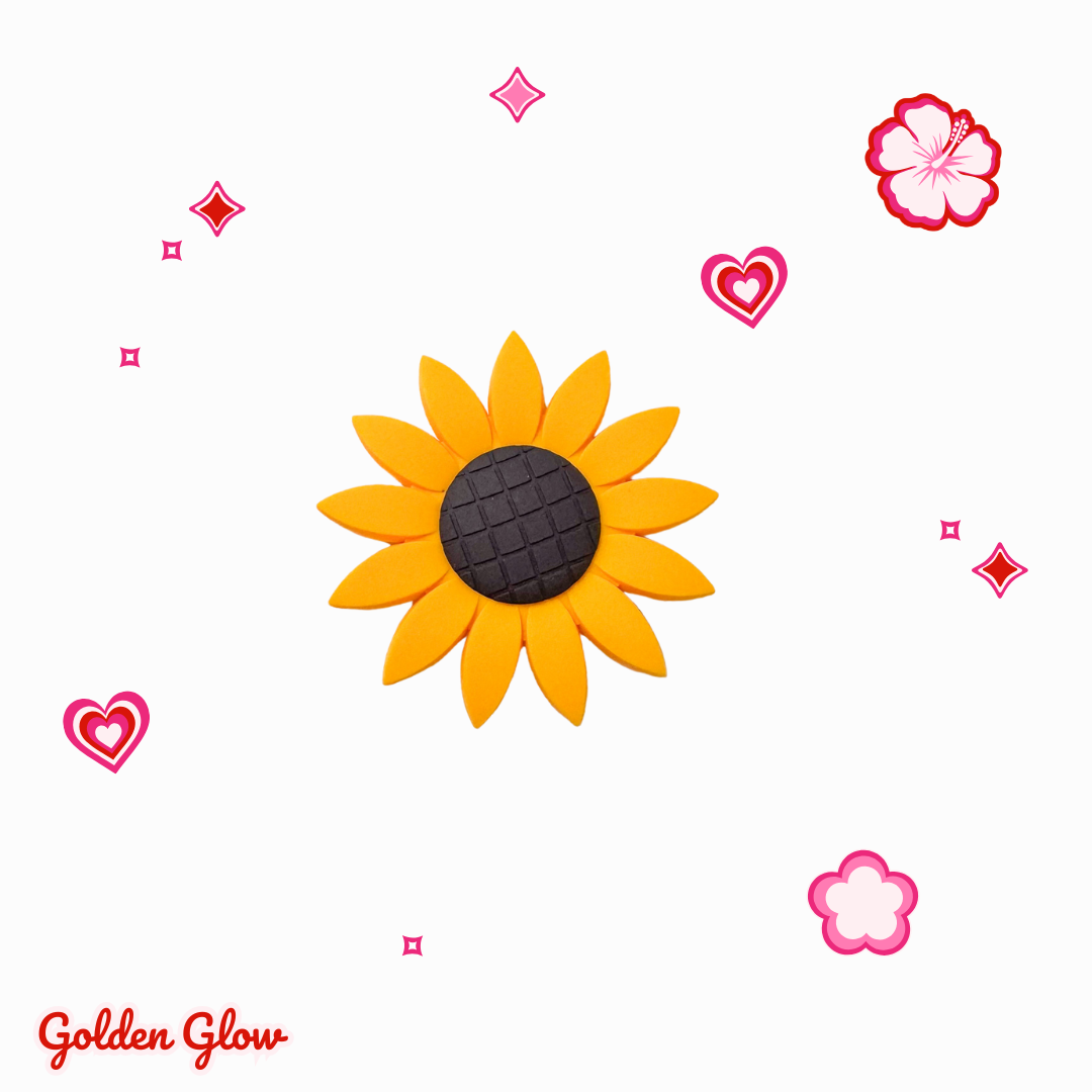Charms - Big Flower