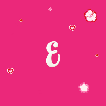 Charms - Thème Lettres Blanches
